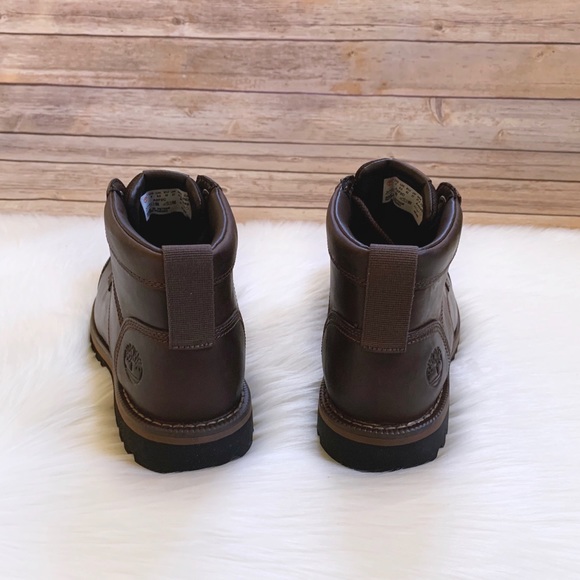 Timberland Men’s Larchmont Dark Brown Chukka Boots - Picture 6 of 7